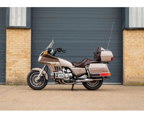 1984 Honda GoldWing 1200 GL Aspencade Transmission: automaticMileage:52893Mooted by press in September 1974 as 'The world's b