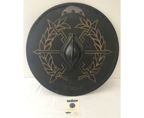 A Pretorian Cavalry Shield used in the 2000 film Gladiator. Complete with CAO. This item is an original film prop and comes w