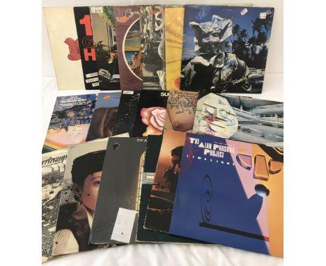 20 vintage vinyl LP's comprising: Supertramp, The Moody Blues, The Alan Parsons Project &amp; 10cc.&nbsp;&nbsp;To include: Su