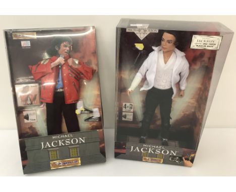 A boxed and unopened 1997 AB Toys Michael Jackson King of Pop, streetlife singing 12" doll. Battery operated, in working orde