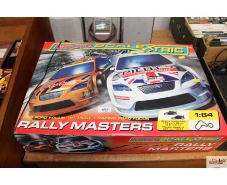 A Rally Maters Micro Scalextric set