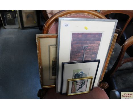 M Cousins, limited edition pencil signed print entitled 'Skyline', Terrence Millington, limited edition pencil signed print a