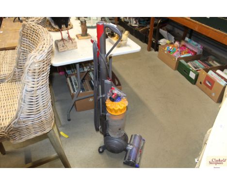 A Dyson Light ball upright vacuum cleaner