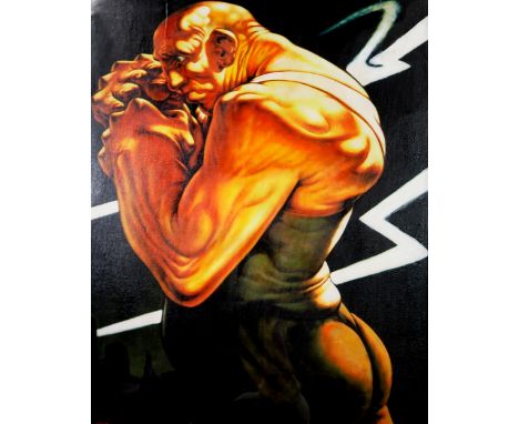 AFTER PETER HOWSON (SCOTTISH b.1958) GOMER Print multiple, 74 x 59cm Condition Report:Available upon request