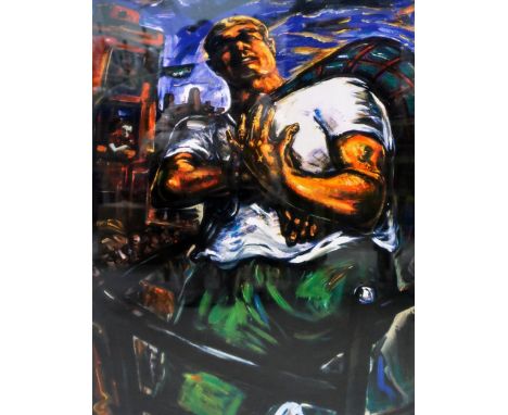 AFTER PETER HOWSON (SCOTTISH b.1958) WHEN THE APPLE RIPENS Print multiple, 73 x 59cm Condition Report:Available upon request