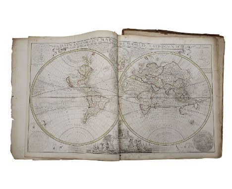 Atlases. Moll., Hermann. (d.1732) et al., Athlas Royal (The World described: Or a New and Correct sett of Maps)London, c.1733