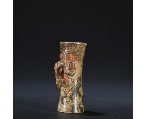 Ancient Jade Chilong Pattern Lezi  High 5.4CM wide 2.5cm weight: 43g  Freight: 1.International Freight: Foreign shipping char