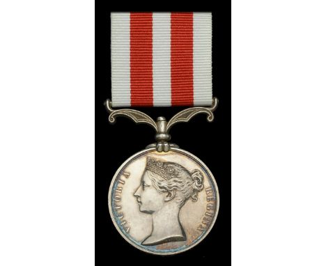 Indian Mutiny 1857-59, no clasp (Thos. Bailly, A,B, Pearl,) nearly extremely fine £700-£900  ---  Thomas Bailly served as an 