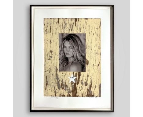 Sir Peter Blake, (b.1932) 'Kate', 2010, Silkscreen with photo collage and diamond dust. Limited Edition 71 of 100. Hand signe