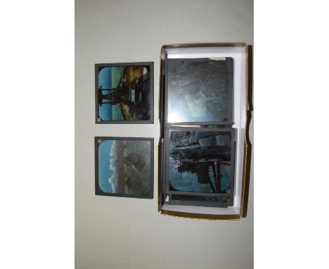 Box of Magic Lantern slides