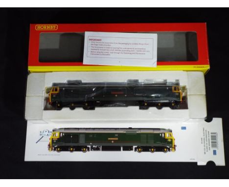 Model Railways - Hornby OO gauge Class 50 diesel R2408 with instructions, item appears to be in near mint to mint condition i