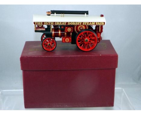 Diecast - Milestone Models - a boxed Milestone Models model No. 1 Burrell Scenic Showman's Engine, 25th Great Dorset Steam Fa