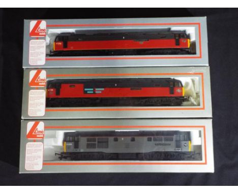 Model Railways - three Lima OO gauge diesel locomotives, comprising 47789, 47574 and 31568, locomotives appear to be repainte