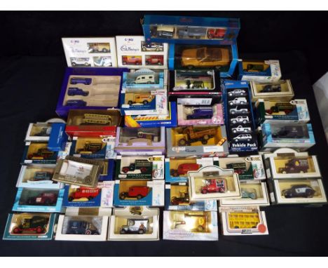 Diecast - Corgi, Matchbox, Lledo and others - in excess of 40 diecast vehicles in original boxes to include two Corgi Cadbury