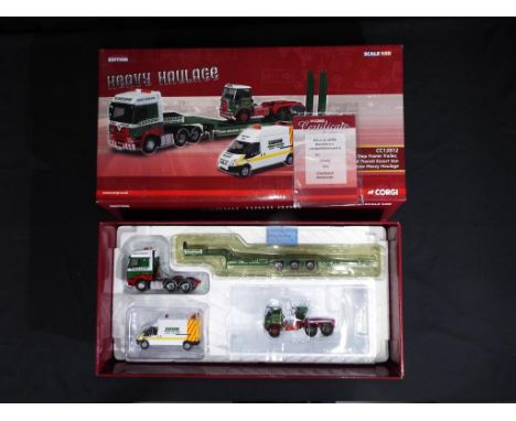 Diecast - Corgi 1:50 scale heavy haulage truck CC13912, model appears to be in near mint to mint condition in excellent box, 