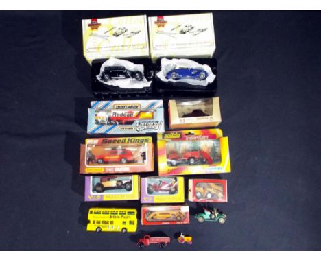 Diecast - Matchbox, Solido, Grip Zechin and others - fourteen predominantly boxed diecast vehicles in various scales to inclu