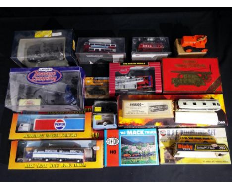 Diecast - Oxford, Corgi and others - eighteen predominantly diecast vehicles in original boxes to include Dinky 293 Swiss PTT