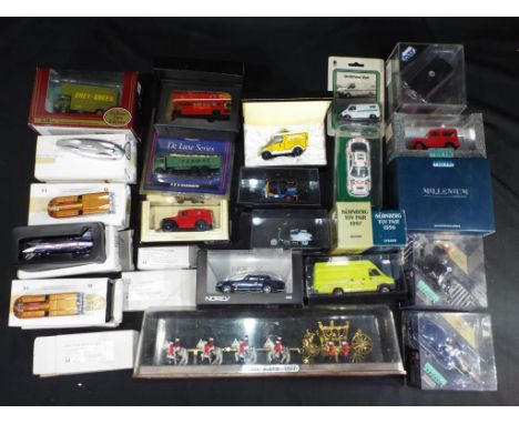Diecast - Norev, Vitesse, Old Cars and others - Norev, Vitesse- Over twenty diecast model vehicles in various scales includin