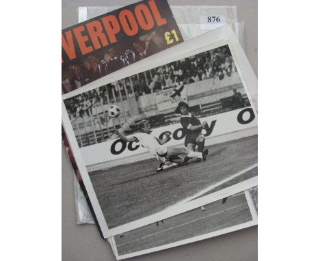 1977 Liverpool, Champions Of Europe!, a magazine published by the Liverpool Post And Echo, complete with 14 original press ph