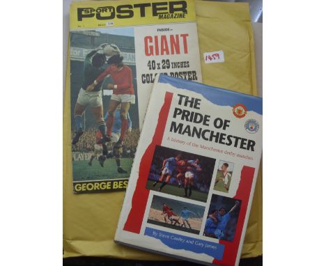 1968 Manchester Utd, a very large poster (40" x 29"), Sport Poster Magazine Issue Number 1, George Best, in full colour, port