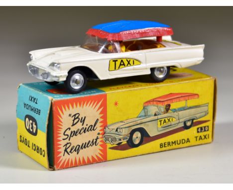 A Corgi Toys No. 430 "Bermuda Taxi", with Collector's Club leaflet