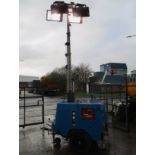 HIMOINSA LIGHTING TOWER – YANMAR DIESEL ENGINE – TOWABLE