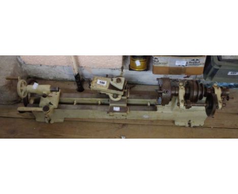 A 1930's George Adams bench lathe and tools