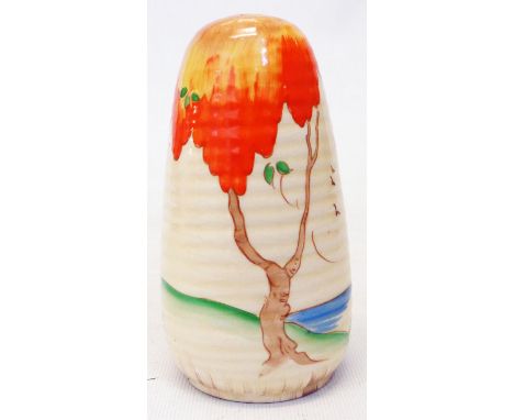 A Clarice Cliff Taormina pattern caster