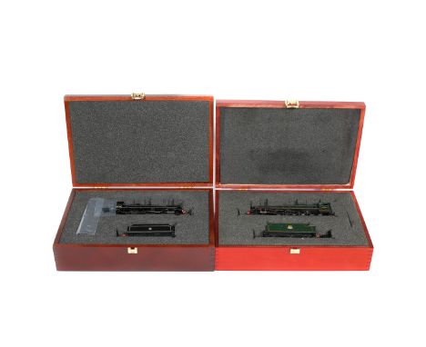 2 Bachmann Branchline BR tender locomotives. A Jubilee Class 4-6-0, Trafalgar 45682, in Brunswick Green. An N Class 2-6-0, 31
