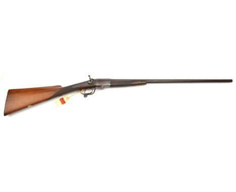*An SB 12 bore underlever hammer gun by Cox &amp; Clarke, 28 High St, Southampton, 47½” overall, BP proved choke, twist barre