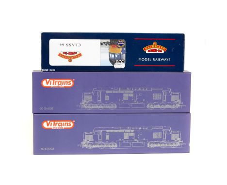 2 ViTrains Models OO Class 37 Co-Co diesel locomotives. 'Eisteddfod Genedlaethol' RN 37 429. Plus another example RN 37 201, 