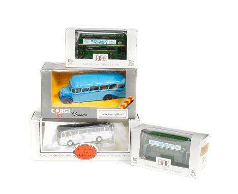 Quantity of 1980's Corgi Classics. 19 Bedford OB coaches - 4x British Railways, 4x Greenslades Tours, East Yorkshire, Eastern