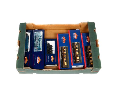 A quantity of Bachmann Branchline. An LNER Class A4 locomotive, Miles Beevor 26, in Garter Blue. An LMS Rebuilt Royal Scot Cl