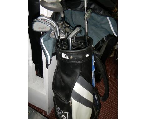 A Howson golf club set & bag