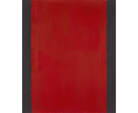 Günther Förg, Ohne TitelAcryl auf Karton 60 x 50 cm. Unter Glas gerahmt. Signiert und datiert 'Förg 91'. - Mit geringfügigen 