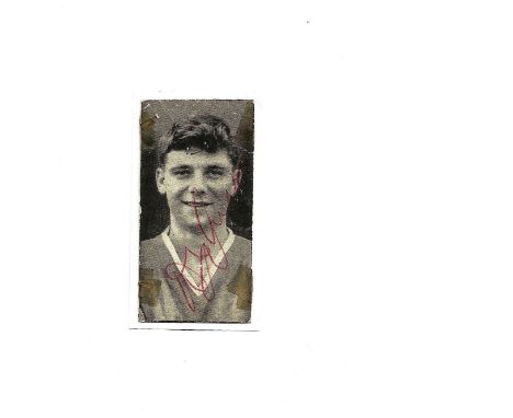 Duncan Edwards Busby Babe 3x1 signed b/w photo. Duncan Edwards (1 October 1936 – 21 February 1958) was an English footballer 
