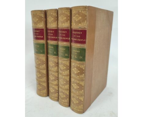 GREEN JOHN R.&nbsp;&nbsp;History of the English People. 4 vols. Maps. Nice half calf, gilt backs. 1878. 