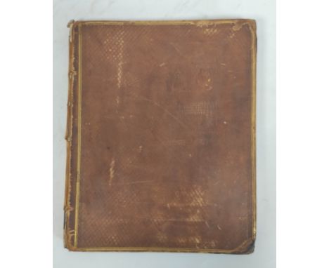 DAY WILLIAM.&nbsp;The Poems.&nbsp;Neat ink manuscript throughout. 80 pp (approx. 38 poems). Quarto. Calf. "Ex aedibus nostris