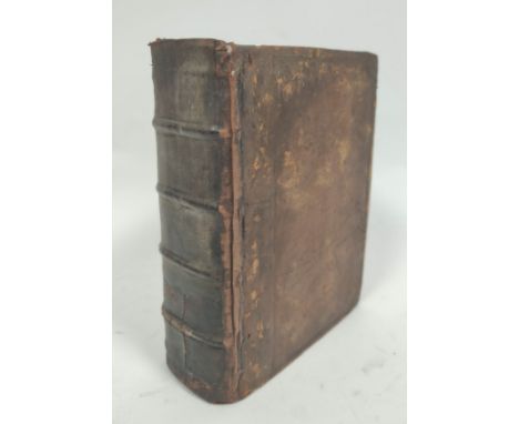 BAXTER RICHARD.&nbsp;The Saints Everlasting Rest. 4 parts in one vol., each with title. Quarto. Old calf. 1651.&nbsp;Conclude