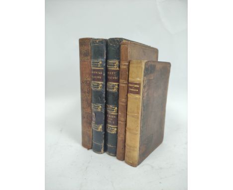 PORSON R.&nbsp;&nbsp;Letters to Mr. Archdeacon Travis. Calf, some rubbing. 1790; also Samuel Burder, Oriental Customs or An I