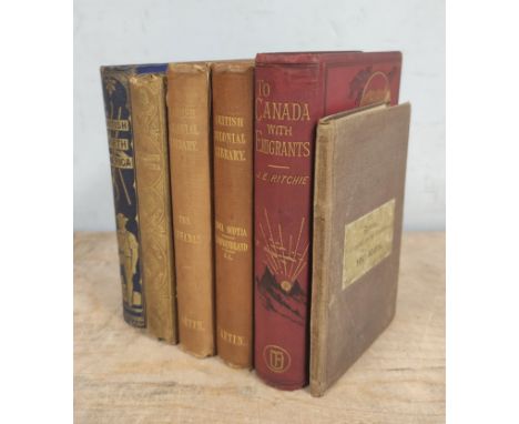 MONTGOMERY MARTIN R.&nbsp;&nbsp;British Colonial Library. Vols. re. Nova Scotia &amp; Upper &amp; Lower Canada. Fldg. maps. O