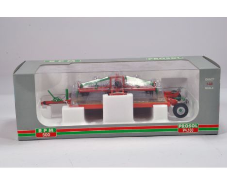 Universal Hobbies 1/32 Prosol RPM 500 Trailer Cultivator Set. M in Box.
