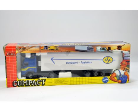Joal 1/50 Commercial Truck Diecast Issue. Volvo FH16 520 Fridge Trailer. ASG. NM to M in Box.