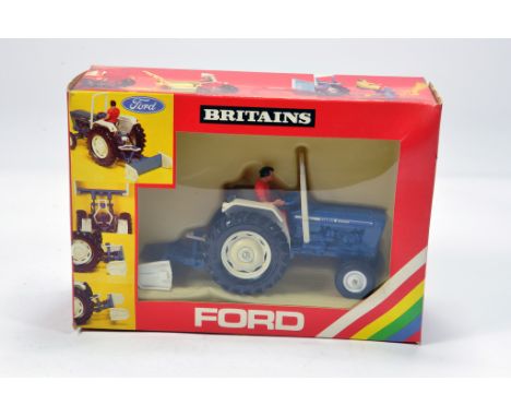 Britains 1/32 Ford 6600 Tractor with Yard Scraper. NM to M in VG Box.