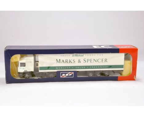 Tekno 1/50 Diecast Truck Issue. ERF EC Fridge Trailer. Marks and Spencer. NM to M in Box.
