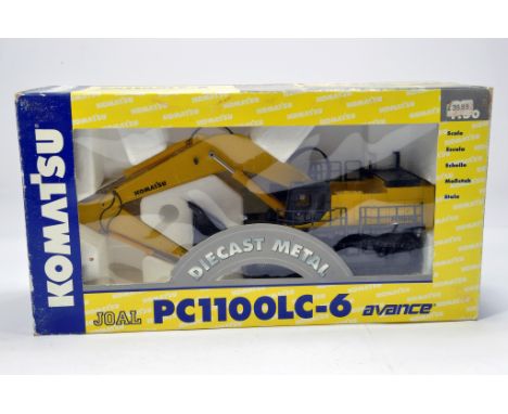 Joal 1/50 Komatsu PC1100LC-6 Avance Tracked Excavator. NM to M in Box.