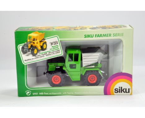 Siku 1/32 Mercedes MB Trac 800 Tractor. Green Special Edition. M in Box.