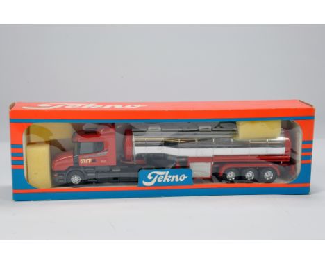 Tekno 1/50 Diecast Truck Issue. Scania T Tanker. GTF. NM to M in Box.