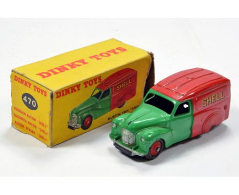 Dinky No. 470 Austin Shell/BP Delivery Van. G in F Box.