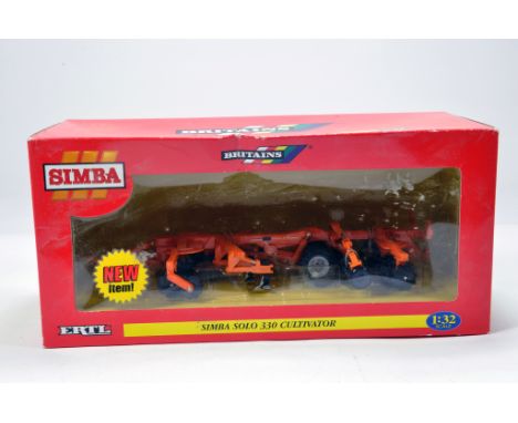 Britains 1/32 Simba Solo 330 Cultivator. M in Box.